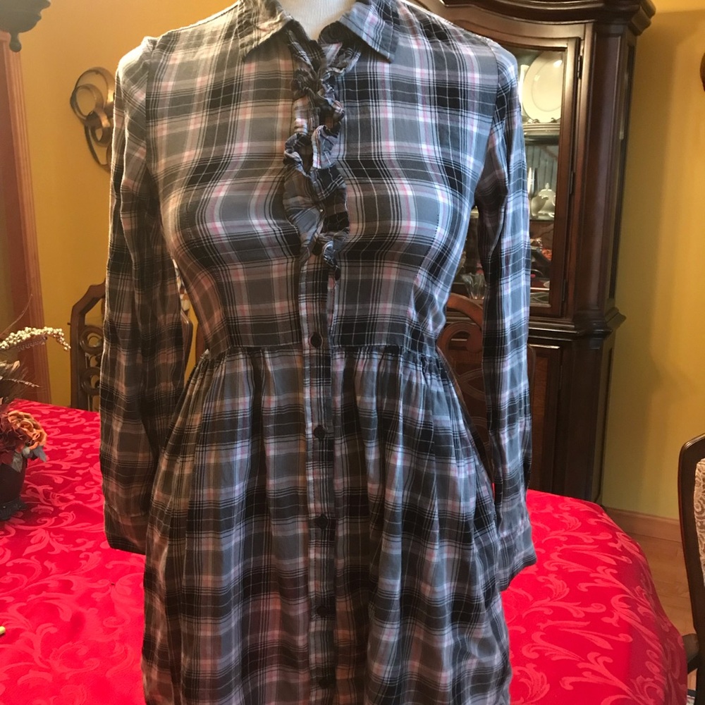 Arizona jeans plaid dress